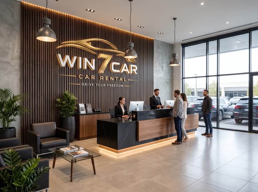 Agence WIN7 CAR — showroom